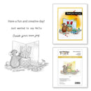 House Mouse Cling Rubber Stamp Creative Day