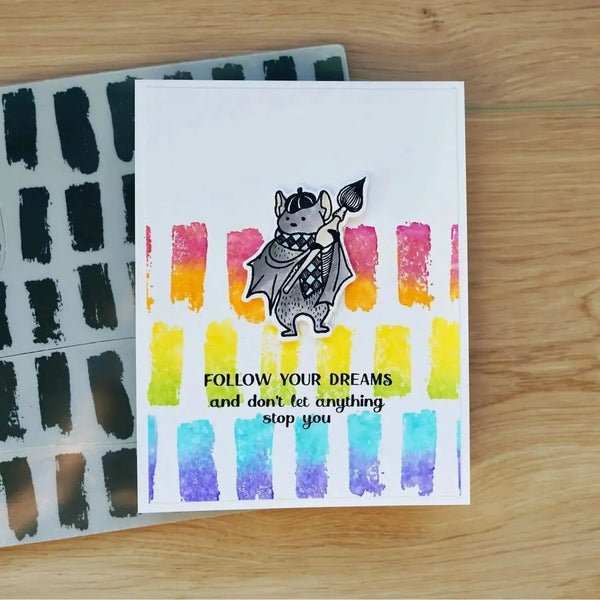 Simon Hurley create. Photopolymer Stamp 4"X6" Inspired*