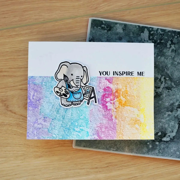 Simon Hurley create. Photopolymer Stamp 4"X6" Inspired*