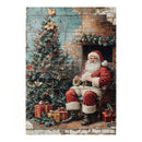 Re-Design A4 Decoupage Fiber - Cozy Claus Corner