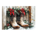 Re-Design A4 Decoupage Fiber - Farmhouse Noel