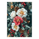 Re-Design A4 Decoupage Fiber - Winter’s Grace