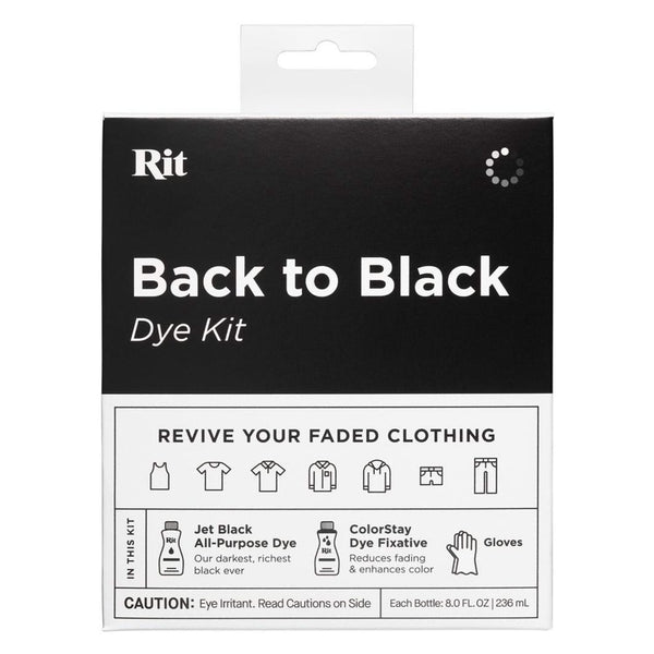 Rit Fabric Dye Kit - Back To Black