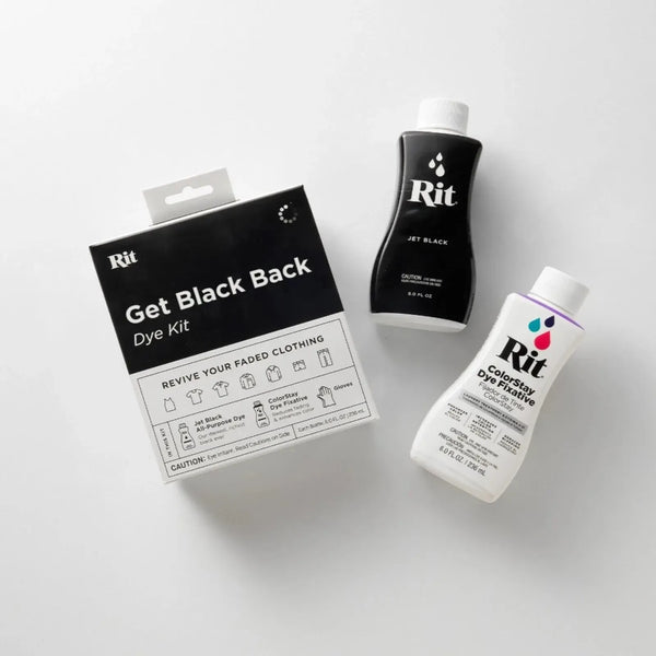 Rit Fabric Dye Kit - Get Black Back