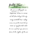 Picket Fence Studios Clear Stamp Set - Signature Quotes: The Sea