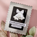 Spellbinders All About Christmas Etched Die Set by Lisa Horton- Bow & Bell Scallop Frame
