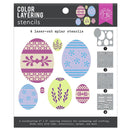 Hero Arts Colour Layering Stencils Decorative Eggs
