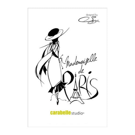 Carabelle Studio Cling Stamp - Mademoiselle De Paris  LIMIT 1 PER ORDER