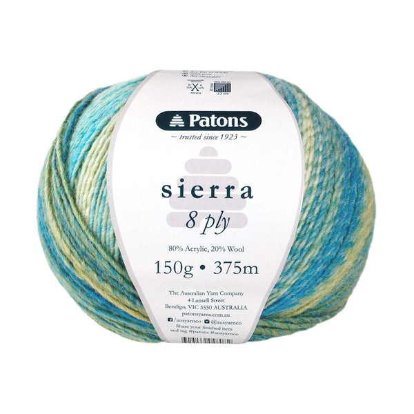 Patons Sierra Yarn 8ply 150g - Sagebrush