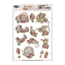 Find It Trading Amy Design 3D Push Out Sheet Stitching, Sewing Serenity