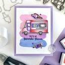 Hero Arts Clear Stamp & Die Combo Ice Cream Truck*
