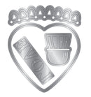 Crafters Companion Love is in the Air Metal Die Hot Air Balloon*