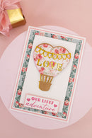 Crafters Companion Love is in the Air Metal Die Hot Air Balloon*