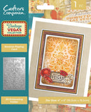 Crafter's Companion 2D Embossing Folder 6"X4" Reverse Playing Card, Vintage Vegas*