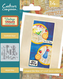 Crafter's Companion Metal Die Cocktail Hour, Vintage Vegas*