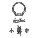 Tim Holtz Idea-ology Adornments Sweetheart 5 Pieces*