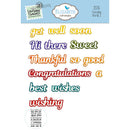Elizabeth Craft Metal Die Everyday Words 2*