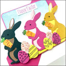 Elizabeth Craft Metal Dies Picnic Basket & Bunny