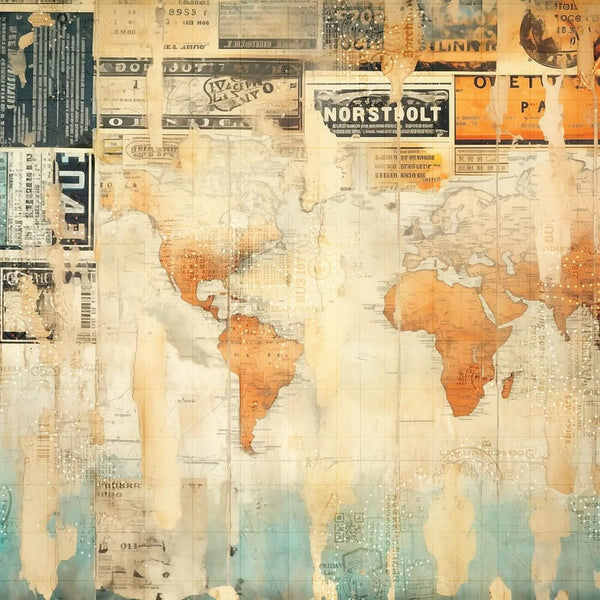 49 & Market Collection Pack 12"X12" Wanderlust Explorer