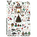 49 And Market Laser Cut Outs Elements, Mistletoe And Memories