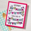 Hero Arts Clear Stamps 4"X6" Celebrate