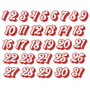 Simple Stories Boho Christmas Bits & Pieces Die-Cuts 31 pack Number*