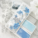 Pinkfresh Studio Clear Stamp Set 4"X12" Artistic Dahlia*