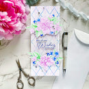 Pinkfresh Studio Clear Stamp Set 4"X12" Artistic Dahlia*