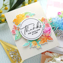 Pinkfresh Studio Clear Stamp Set 4"X12" Artistic Dahlia*