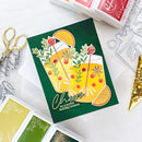 Pinkfresh Studio Clear Stamp Set 4"X6" Holiday Spirit*