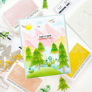 Pinkfresh Studio Stencils 4.25"X5.5" 6/Pkg Mountains*