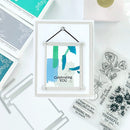 Pinkfresh Studio Stencils 4.25"X5.5" 6/Pkg Framed Art*
