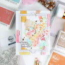 Pinkfresh Studio Stencils 4.25"X5.5" 6/Pkg Framed Art*
