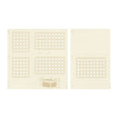 P13 Flowerish Light Chipboard Shaker Base 6"X8" Rattan Box*