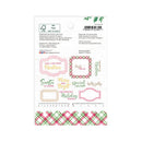 P13 Santa's Workshop Ephemera Cardstock Die-cuts 12 pack Frames & Words*