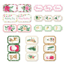 P13 Santa's Workshop Ephemera Cardstock Die-cuts 9 pack Tickets*