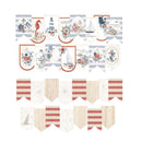 P13 Sea La Vie Double-Sided Cardstock Die-Cuts 15 pack Banner*