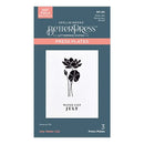 Spellbinders Press Plate – July Water Lily Flower for Cardmaking & Calendars