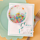 Spellbinders Glimmer Hot Foil Plate & Die Set Giant Party Balloon*