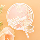 Spellbinders Glimmer Hot Foil Plate & Die Set Giant Party Balloon*