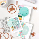Spellbinders Glimmer Hot Foil Plate & Die Set Party Balloons Bouquet*