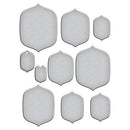 Spellbinders Etched Dies From The Sealed 3D Botanicals Fresh Picked Labels And Tag*