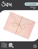 Sizzix Thinlits Die Set By 49 and Market 10/Pkg - Laced Folio
