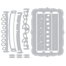 Sizzix Thinlits Die Set By 49 and Market 15/Pkg - Snap and Swap Merry Christmas