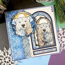 Hunkydory Stained Glass Christmas Luxury Card Inserts*