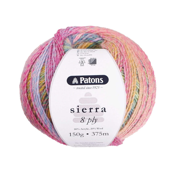 Patons Sierra Yarn 8ply 150g - Shining Mountain