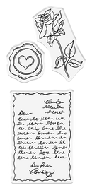 Sara Signature Age Of Elegance Stamp & Die Love Letter*