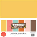 Carta Bella Solids Collection Kit 12"X12" Sunflower Summer, 6 Colours*