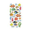 Paper House Holographic Foil Decorative Stickers Tropical Fish