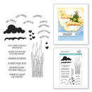Spellbinders Clear Stamp Set Jump For Joy Sentiments